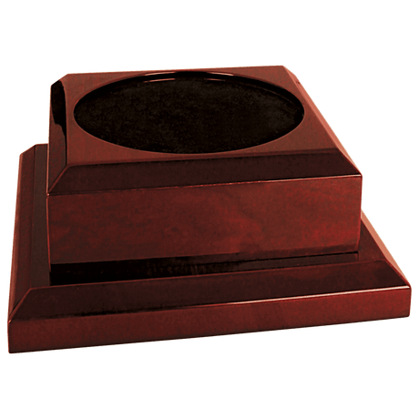 Rosewood Piano Finish Pedestal Base-AKD Ink