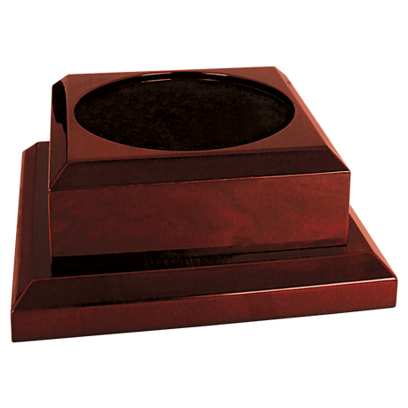 Rosewood Piano Finish Pedestal Base-AKD Ink