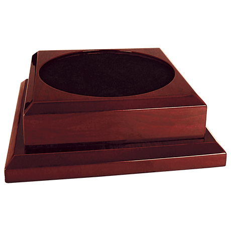 Rosewood Piano Finish Pedestal Base-AKD Ink
