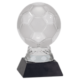 Glass Soccer Ball with  Marble Base