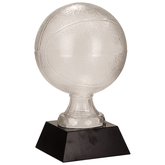 Glass Basketball with  Marble Base-AKD Ink