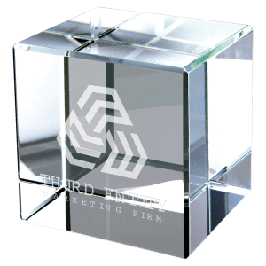 2 1/ x 2 1/ Crystal Cube-AKD Ink