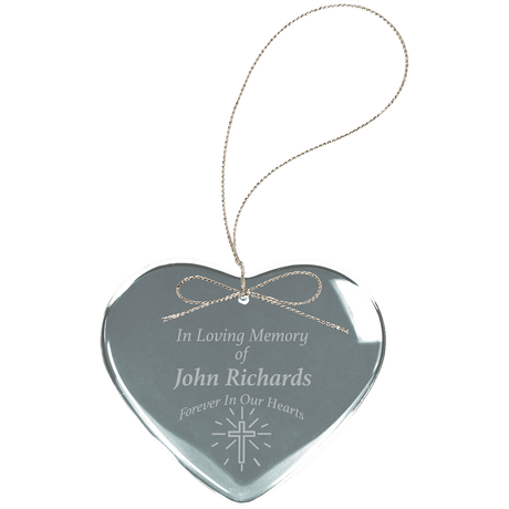 Crystal Heart Ornament-AKD Ink