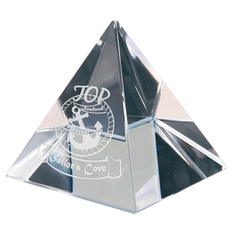 Small Crystal Pyramid-AKD Ink