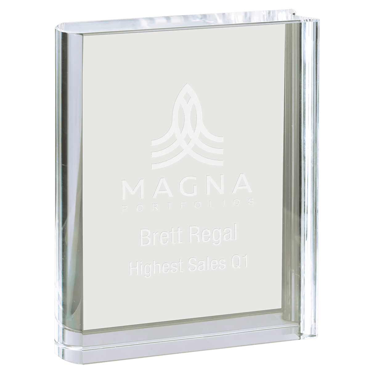 Medium Clear Crystal Book-AKD Ink