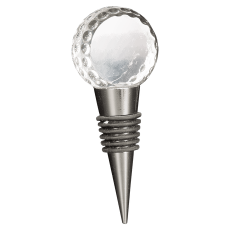 Crystal Golf Ball Wine Stopper-AKD Ink