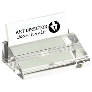 Crystal Business Card Holder-AKD Ink