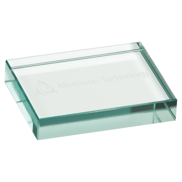 Jade Glass Paperweight-AKD Ink