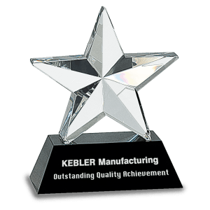 Crystal 3D Star on  Base-AKD Ink