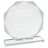 Large Clear Glass Award-AKD Ink