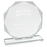 Large Clear Glass Award-AKD Ink