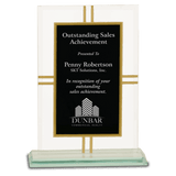 Small Contemporary Glass 4-Point Award-AKD Ink