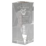 Large Crystal Triangle Front Pillar-AKD Ink