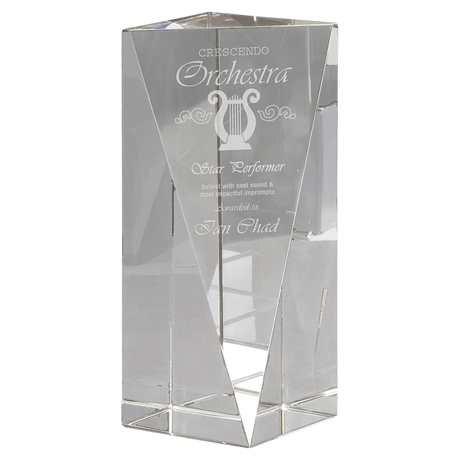 Large Crystal Triangle Front Pillar-AKD Ink