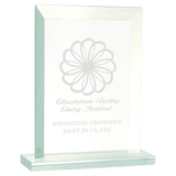 Small Rectangle Jade Glass Award-AKD Ink