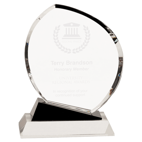 Medium Crystal Oblong with  Accents-AKD Ink