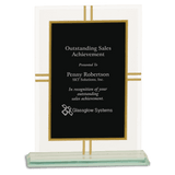 Large Contemporary Glass 4-Point Award-AKD Ink