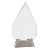 Medium Diamond Platinum Glass with Full Metal Base-AKD Ink