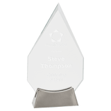 Medium Diamond Platinum Glass with Full Metal Base-AKD Ink
