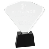 Medium Crystal Fan with  Base-AKD Ink