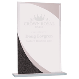 Large Rectangle Designer Glass Award