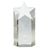 Small Clear Crystal Star Column-AKD Ink