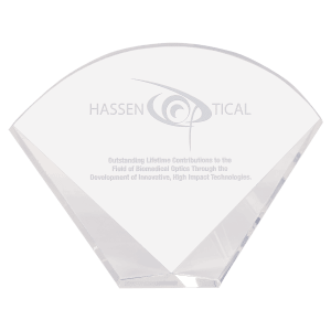 Medium Crystal Facet Fan