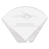 Medium Crystal Facet Fan