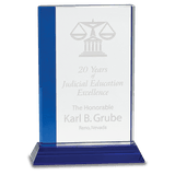 Large  Edge Crystal on  Base-AKD Ink