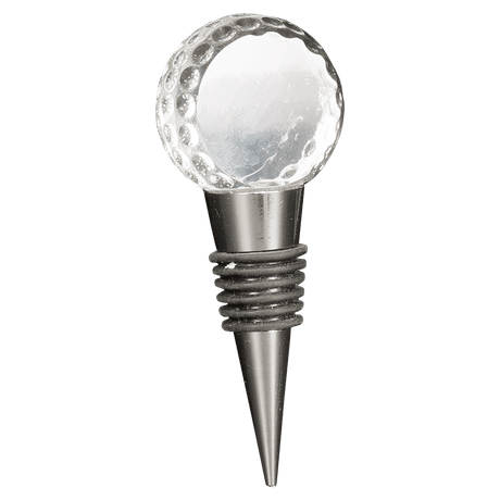 Crystal Golf Ball Wine Stopper