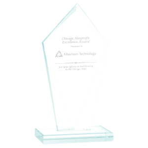 Diamond Jade Glass Award