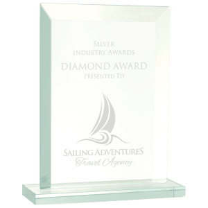 Rectangle Jade Glass Award