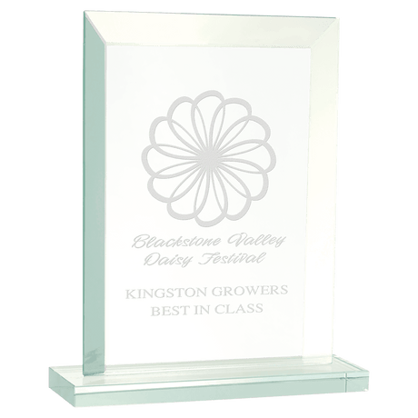 Rectangle Jade Glass Award