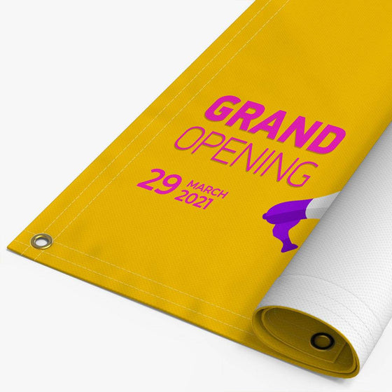 Custom 13oz Vinyl Banners for Events & Business Signs