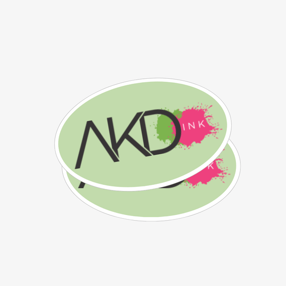 Custom Oval Stickers