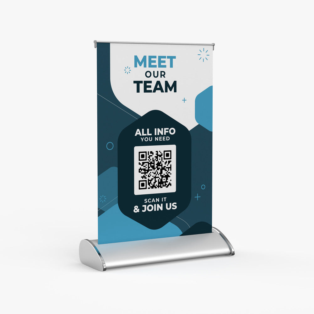 Tabletop Banner Stand Display