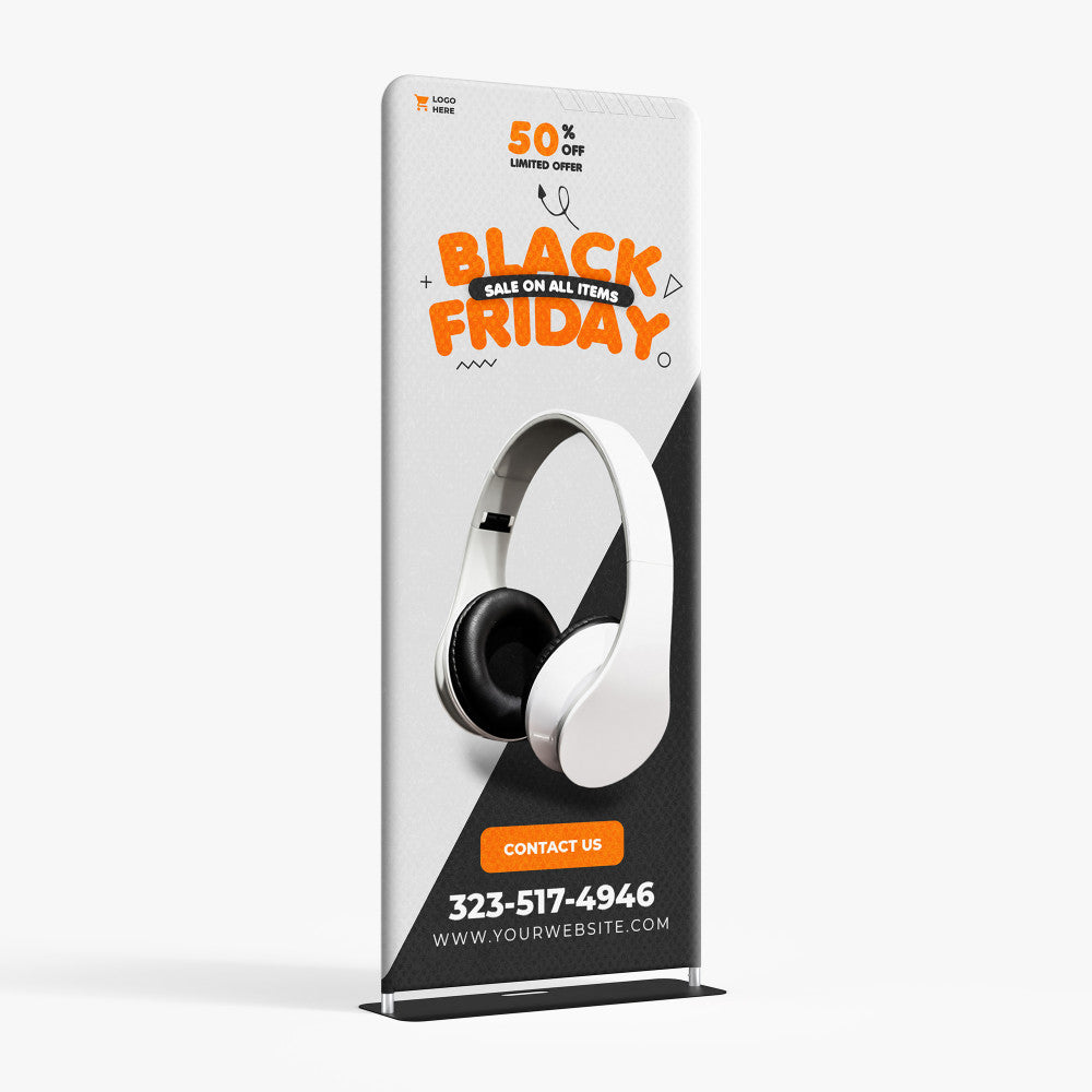 Tension Fabric Banner Display Stand
