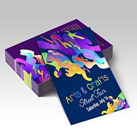 Akuafoil Announcement Cards printed by AKD Ink