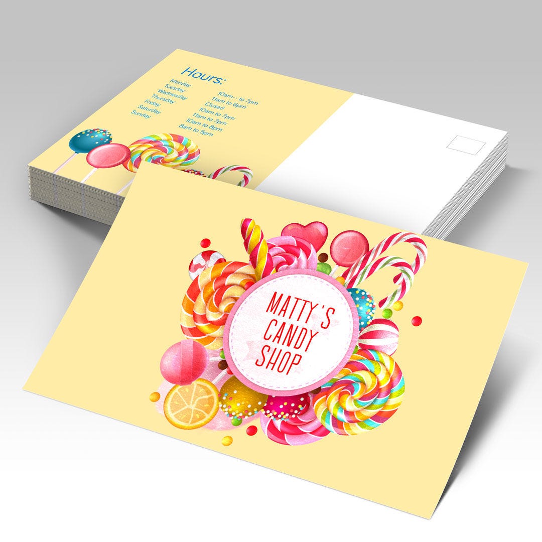 Akuafoil Postcards – AKD Ink