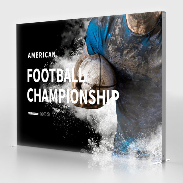 10ft SEG backlit fabric display