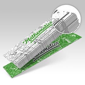 Black Edge Bookmarks printed by AKD Ink