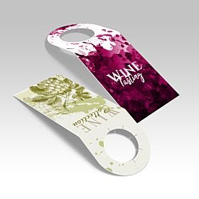 Bottleneck Hang Tags printed by AKD Ink