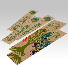Brown Kraft Bookmarks printed by AKD Ink