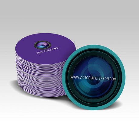 Circle Business Cards – AKD Ink