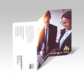 Direct Mail Flyers Brochures Coated printed by AKD Ink