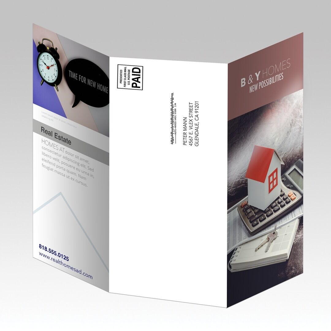 Direct Mail Flyers Brochures Uncoated – AKD Ink
