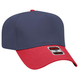 OTTO CAP 5 Panel Mid Profile Baseball Cap-AKD Ink
