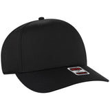 OTTO CAP 5 Panel Mid Profile Baseball Cap-AKD Ink