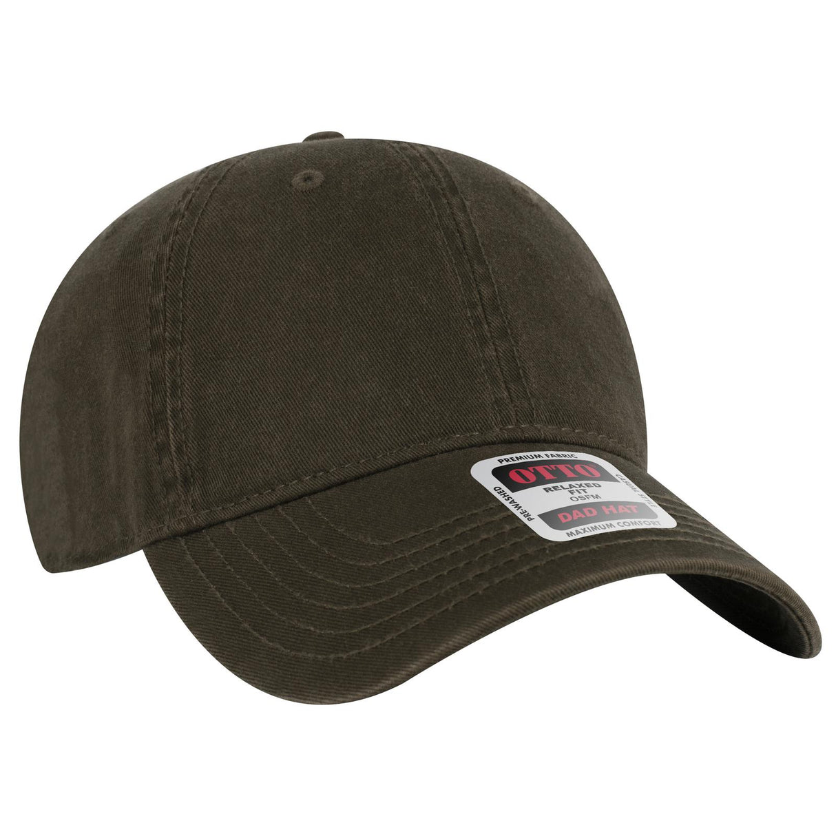 OTTO CAP 6 Panel Low Profile Dad Hat-AKD Ink