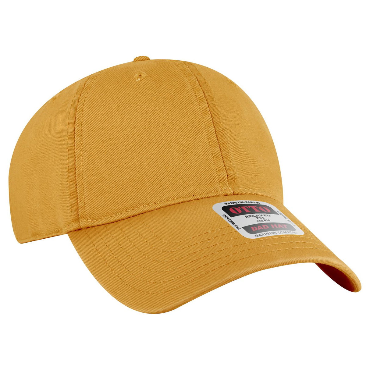 OTTO CAP 6 Panel Low Profile Dad Hat-AKD Ink